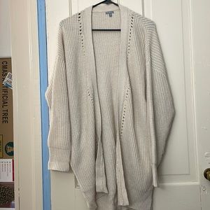Oversized cardigan